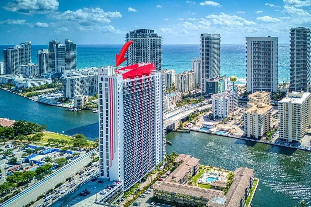 High-Floor Oceanview Apartment Hallandale Beach Extérieur photo